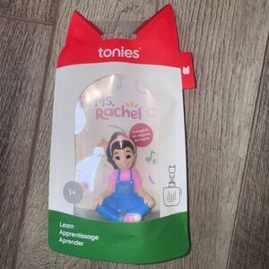 Ms Rachel Tonie Music Figurine Doll Miss Rachel Singing Tonie Attachment NEW